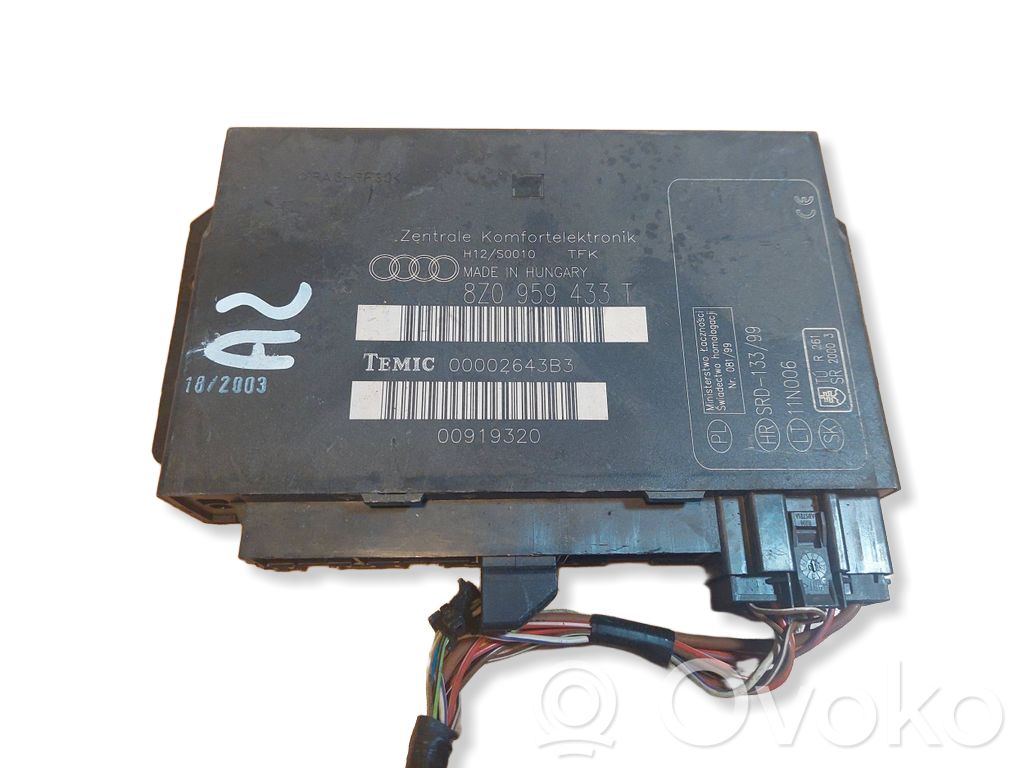Komforto modulis   8Z0959433T,00919320,00002643B3