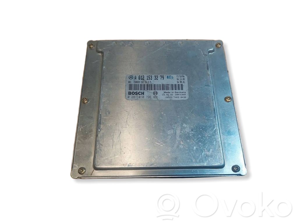 Mercedes-Benz ML W163 Komputer / Sterownik ECU silnika 