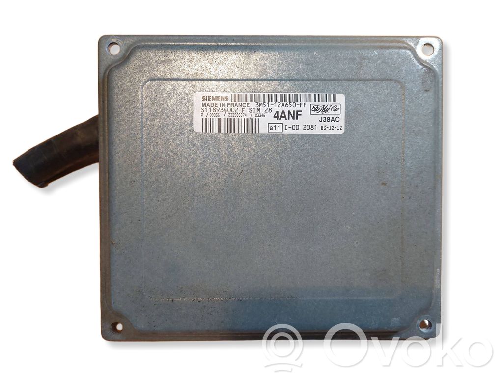 Ford Focus Galios (ECU) modulis 