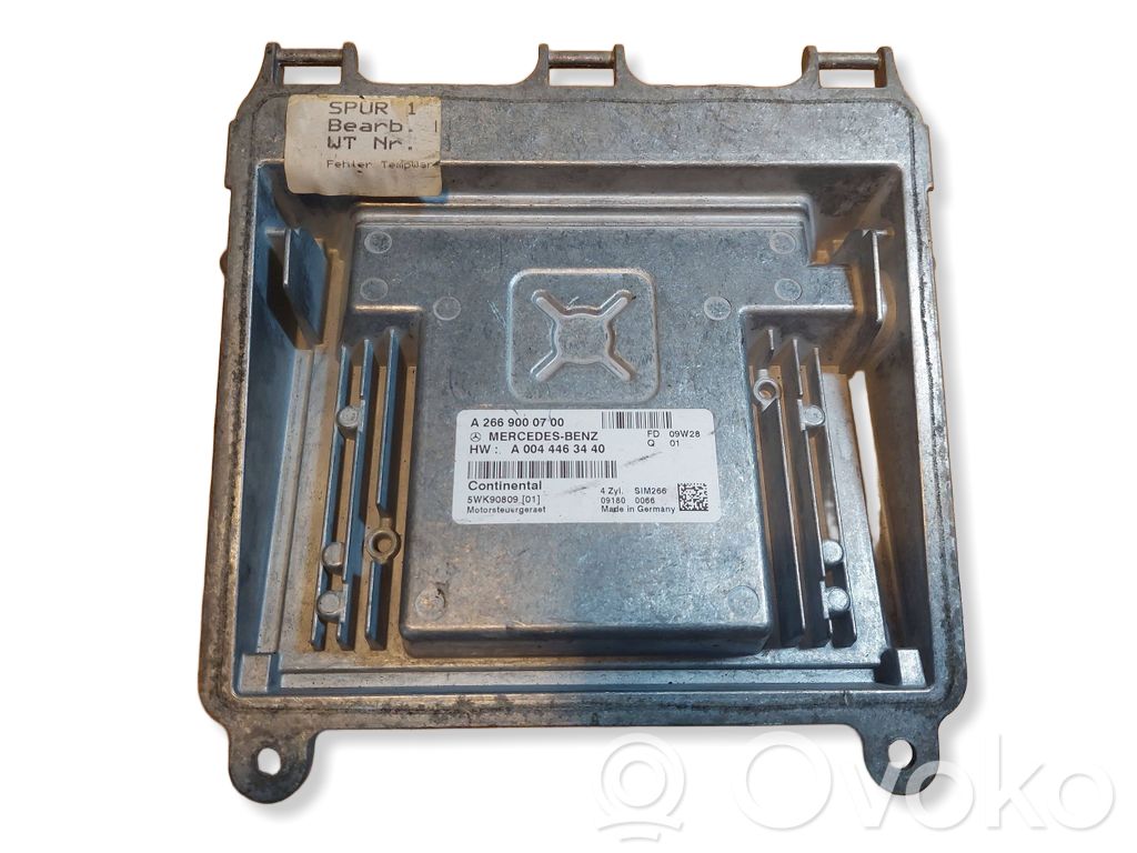 Mercedes-Benz B W246 W242 Unitate control motor/modul ECU 