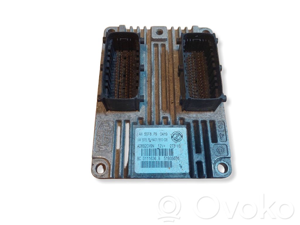 Engine control unit/module ECU   IAW5SF8P9,51935076,HW401
