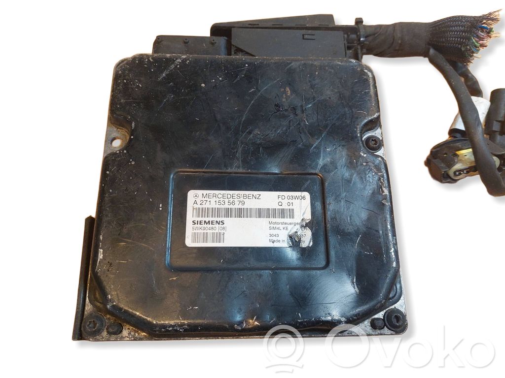 Komputer / Sterownik ECU silnika   A2711535679,5WK90480,SIM4LKE