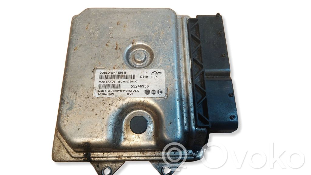 Fiat Doblo Komputer / Sterownik ECU silnika 