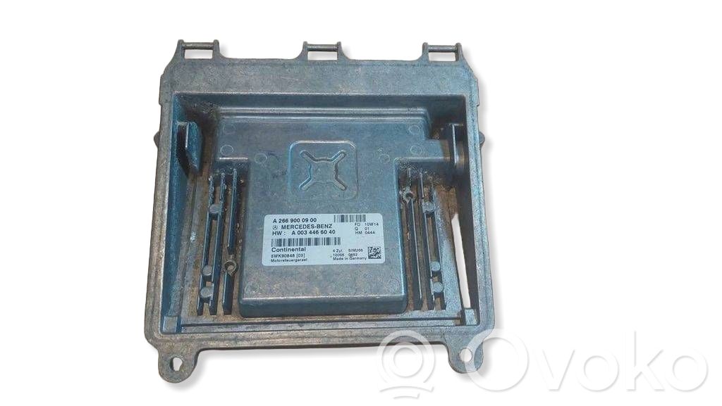 Mercedes-Benz A W169 Unitate control motor/modul ECU 