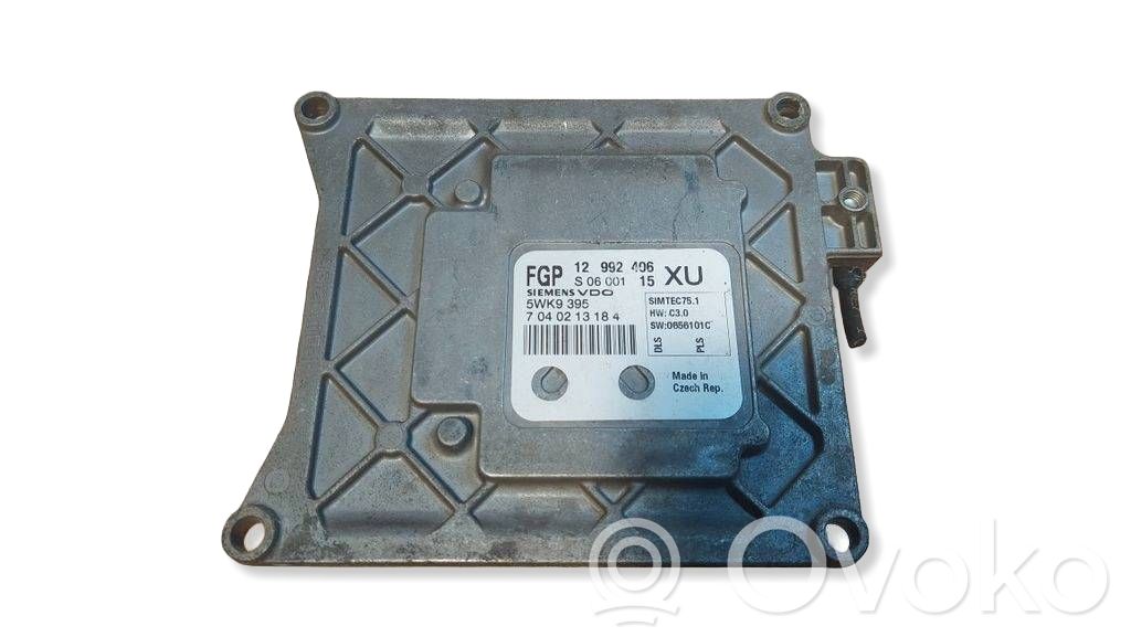 Opel Zafira B Engine control unit/module ECU 