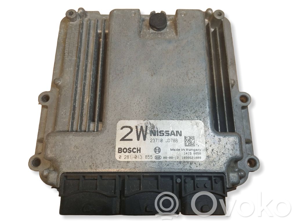 Nissan Qashqai Engine control unit/module ECU 