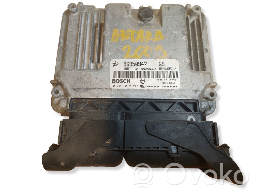 Chevrolet Captiva Engine control unit/module ECU 