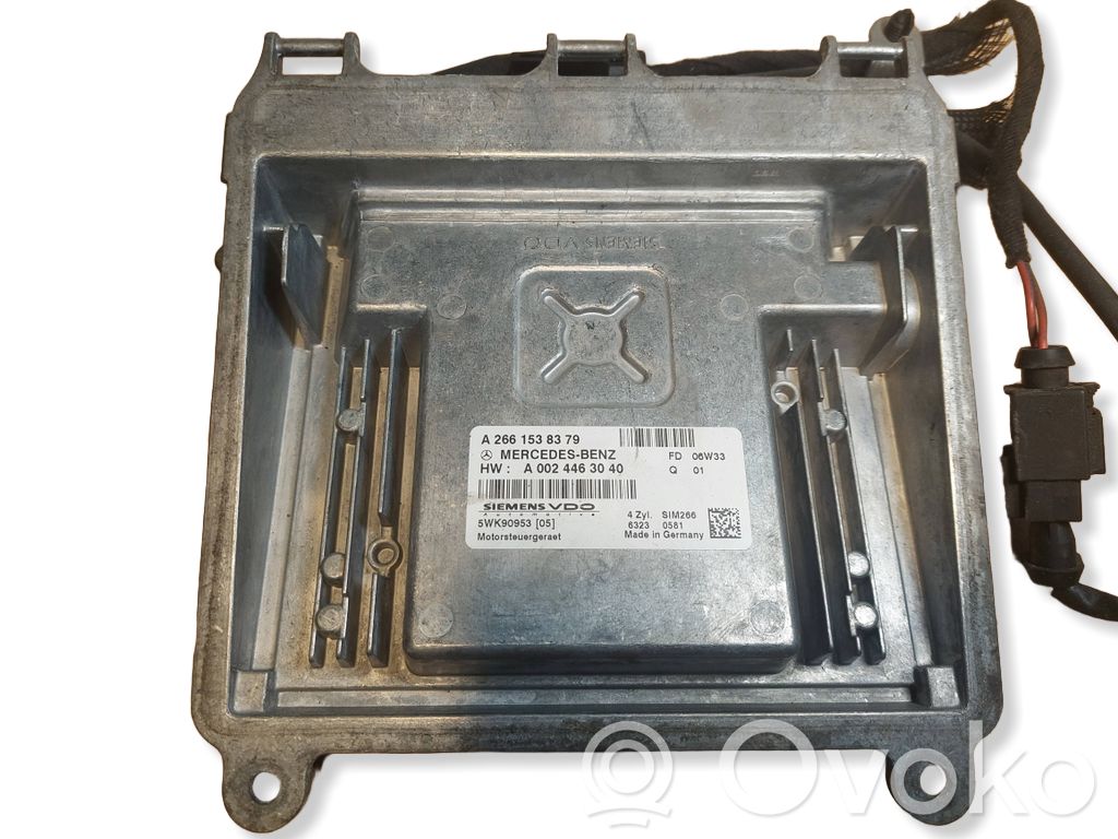 Mercedes-Benz B W245 Komputer / Sterownik ECU silnika 