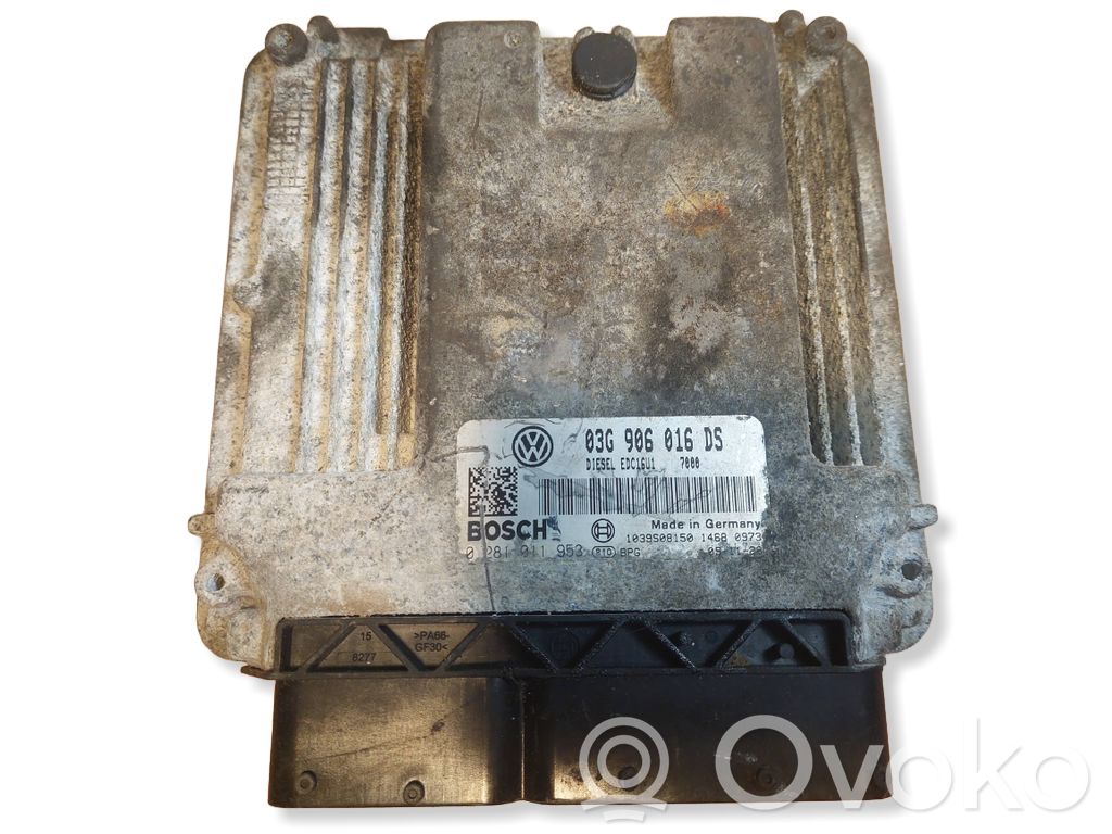 Skoda Octavia Mk2 (1Z) Centralina/modulo motore ECU 