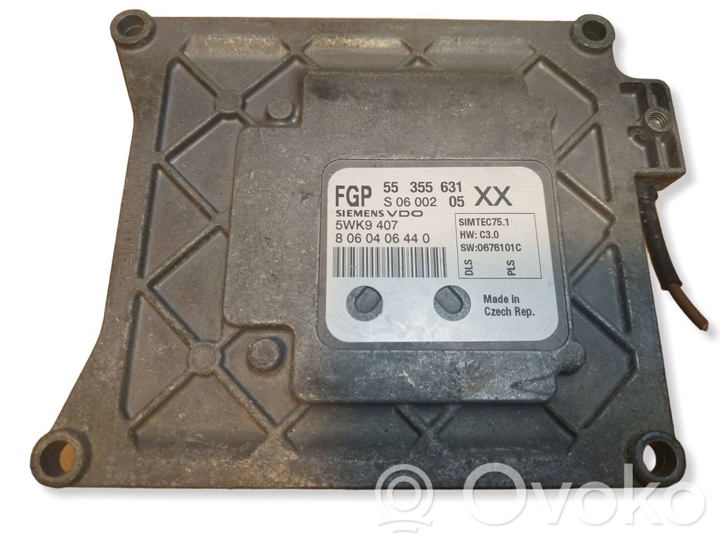 Opel Vectra C Engine control unit/module ECU 