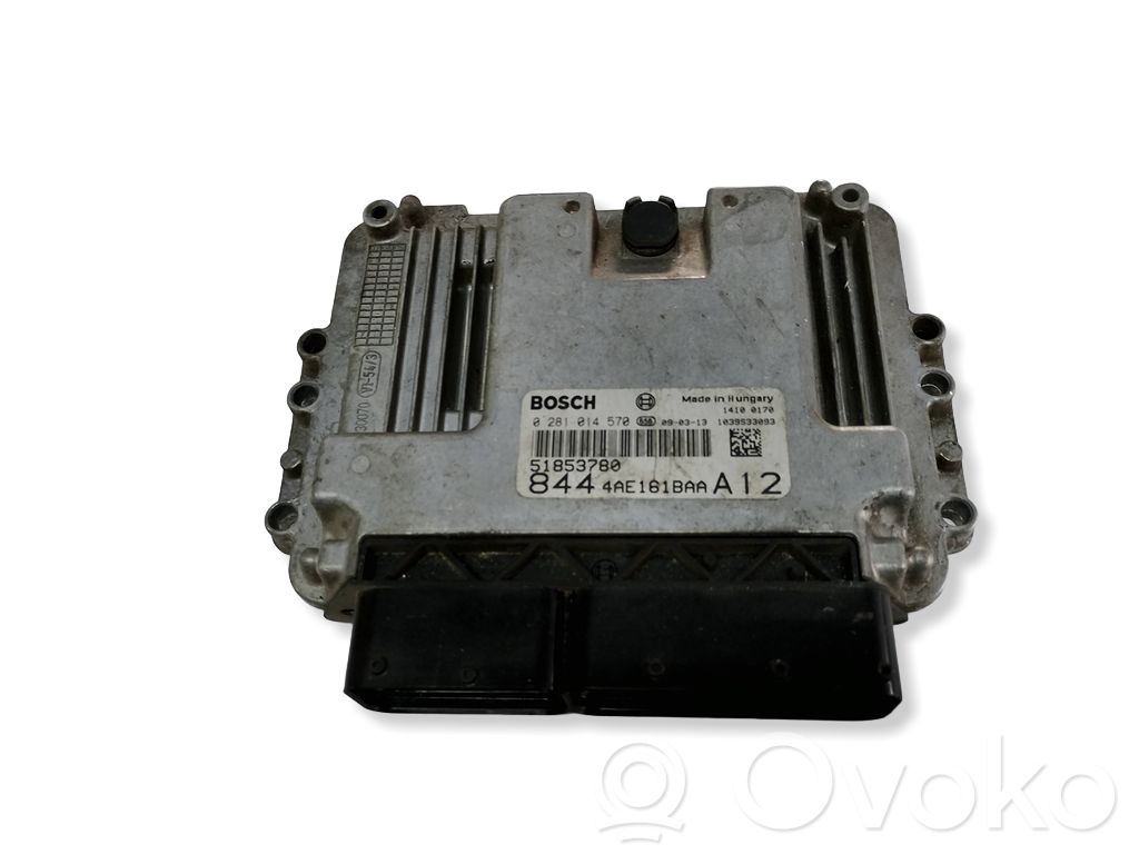 Lancia Ypsilon Engine control unit/module ECU 