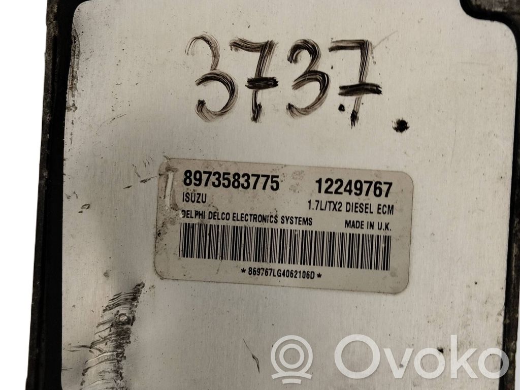 Opel Astra H Engine control unit/module 