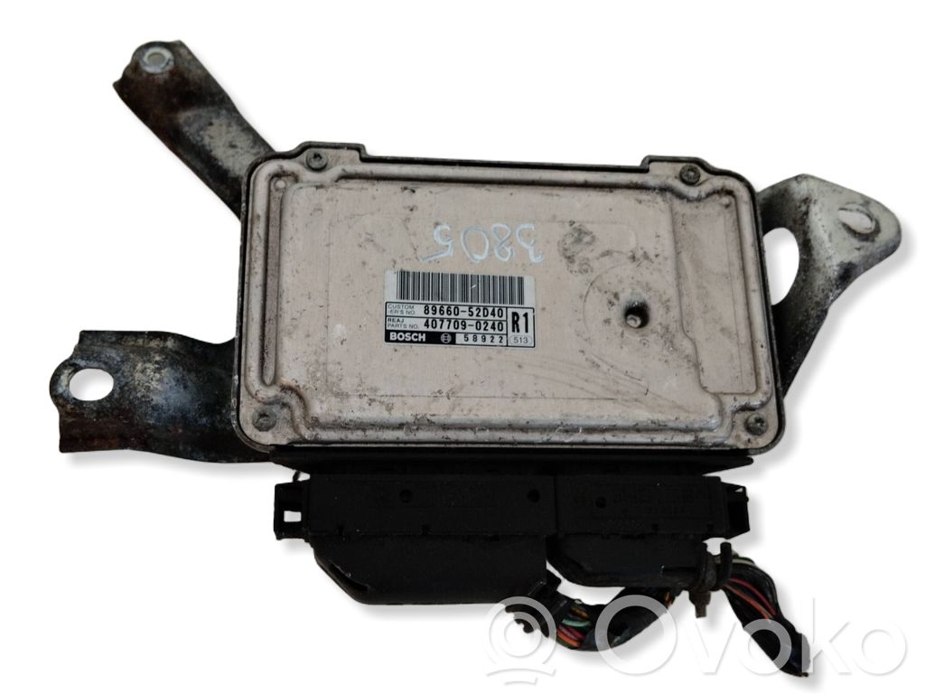 Toyota Yaris Engine control unit/module 