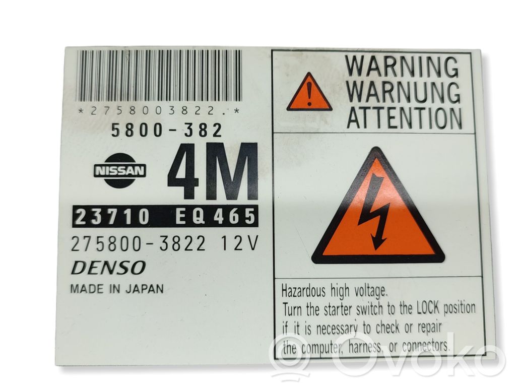Nissan X-Trail T30 Unitate/modul de control motor 