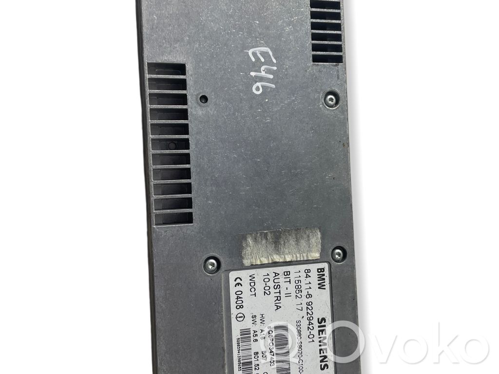 BMW 3 E46 Phone control unit/module 