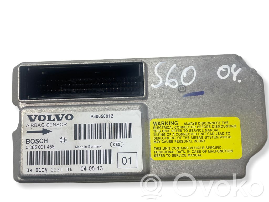Volvo S60 Unitate/modul de comandă airbaguri 