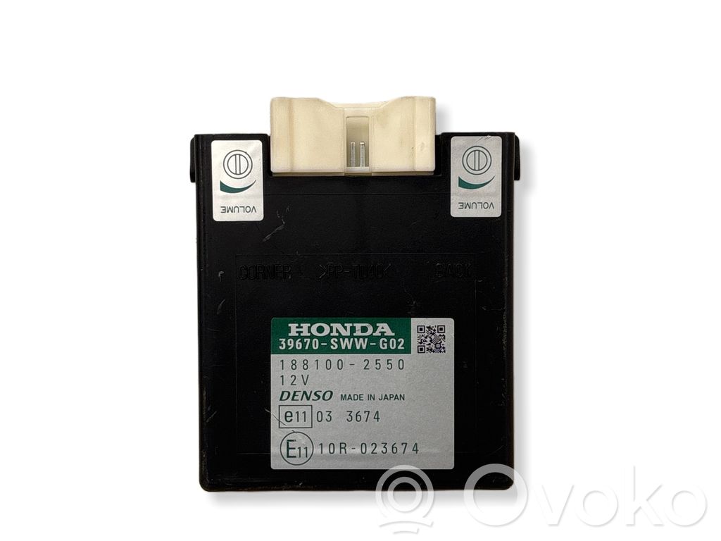 Honda CR-V Pysäköintitutkan (PCD) ohjainlaite/moduuli 
