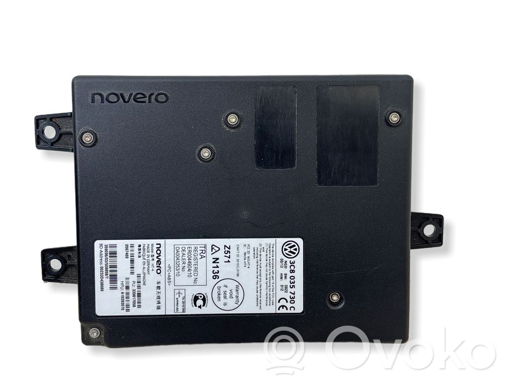 Skoda Octavia Mk2 (1Z) Bluetooth control unit module 