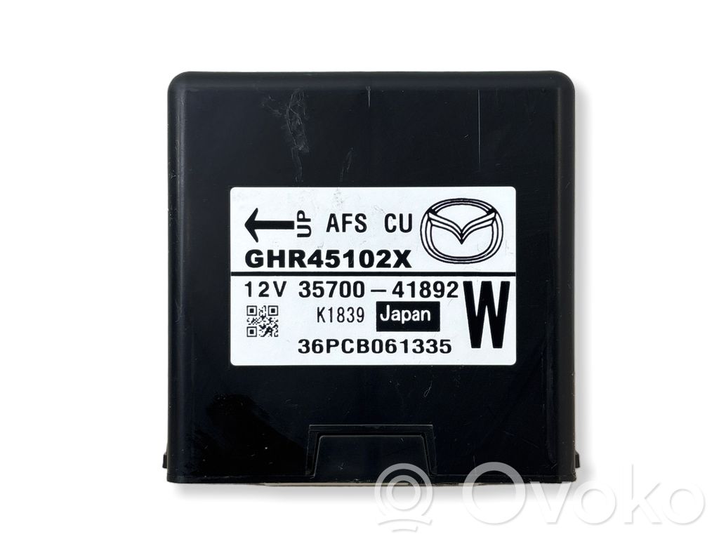 Mazda 6 Door central lock control unit/module 