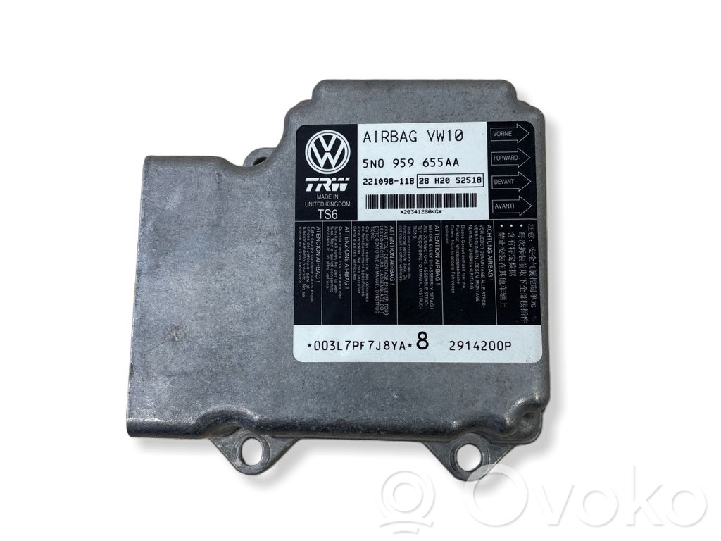 Volkswagen Tiguan Airbag control unit/module 