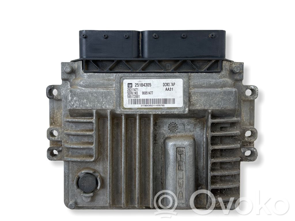 Chevrolet Captiva Engine control unit/module 