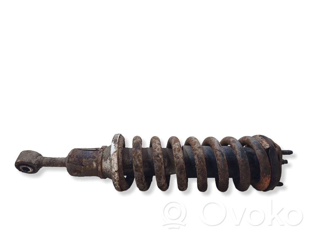 Front shock absorber with coil spring