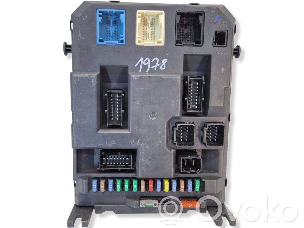 Citroen C3 Pluriel Drošinātāju bloks 