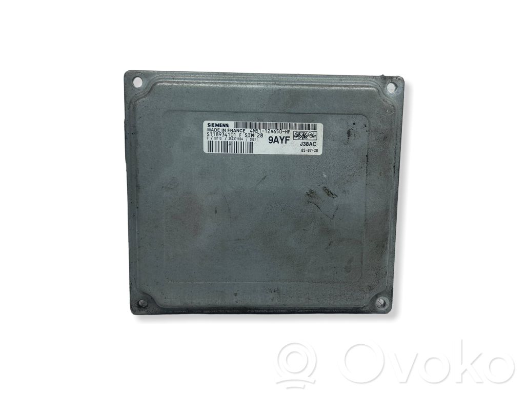 Engine control unit/module   4M5112A650HFKAS,4M5112A650HF,9AYF