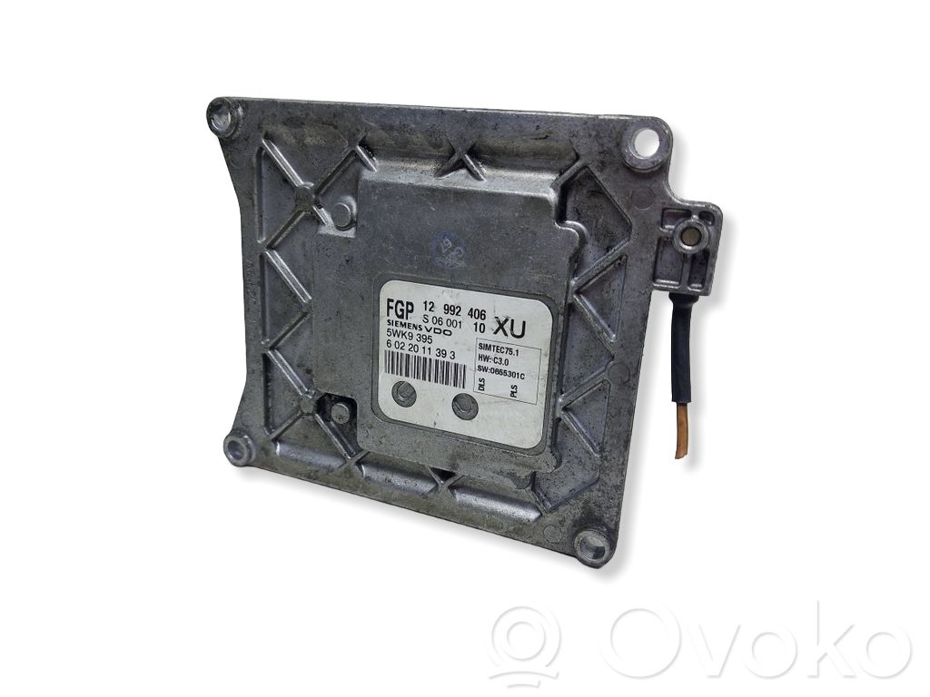 Opel Zafira B Engine control unit/module 