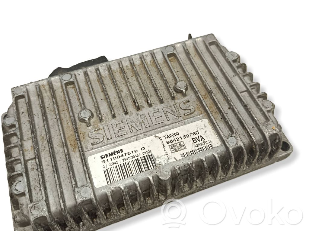 Peugeot 206 Gearbox control unit/module 
