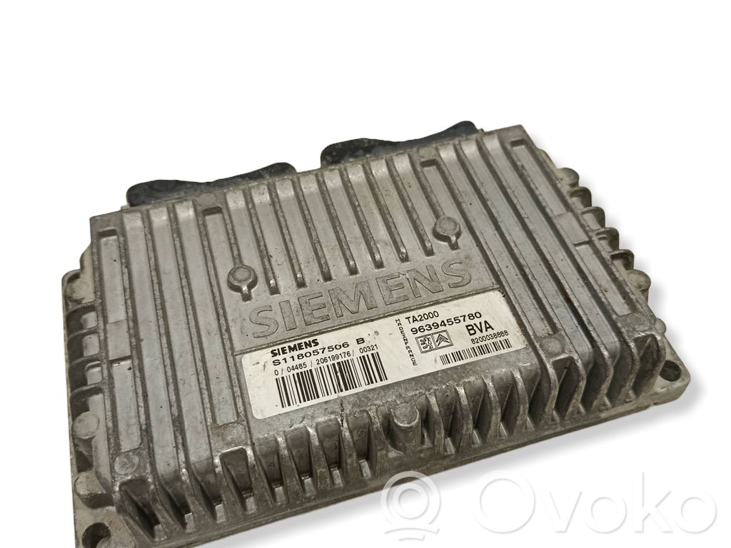 Peugeot 206 Engine control unit/module 