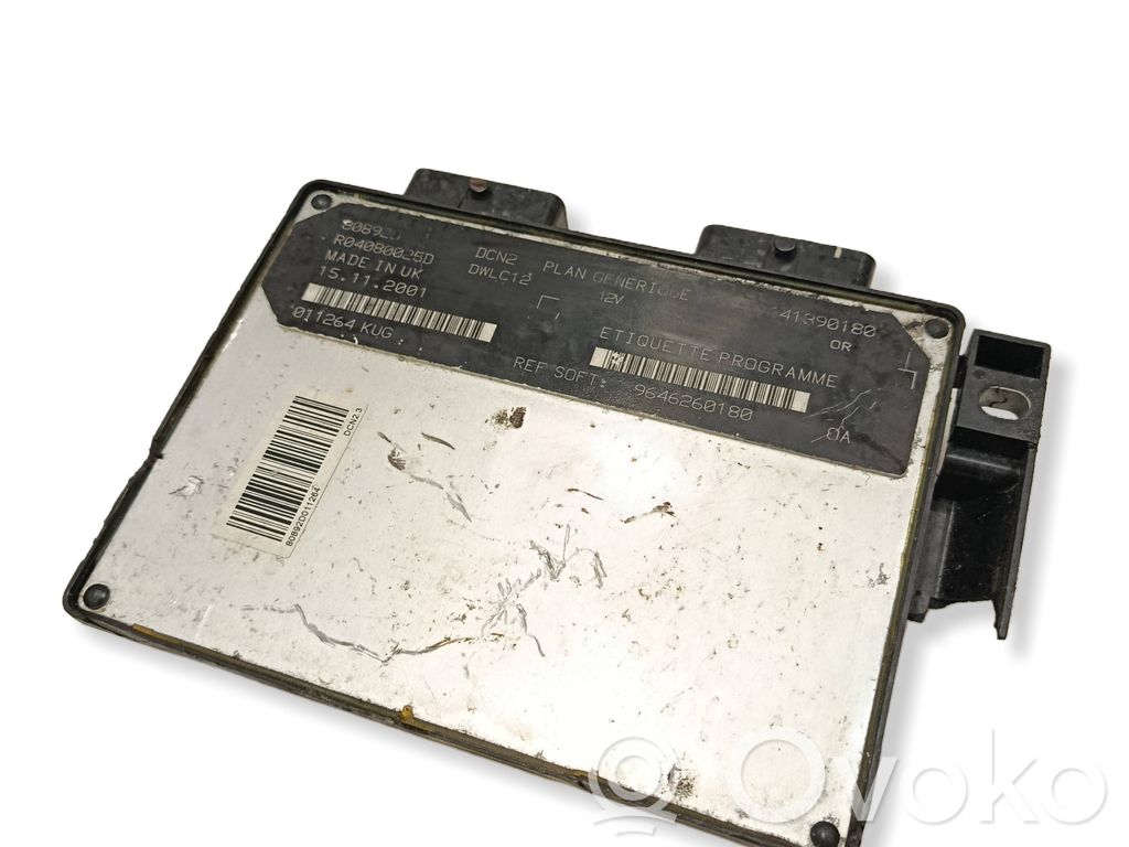 Citroen Berlingo Engine control unit/module 