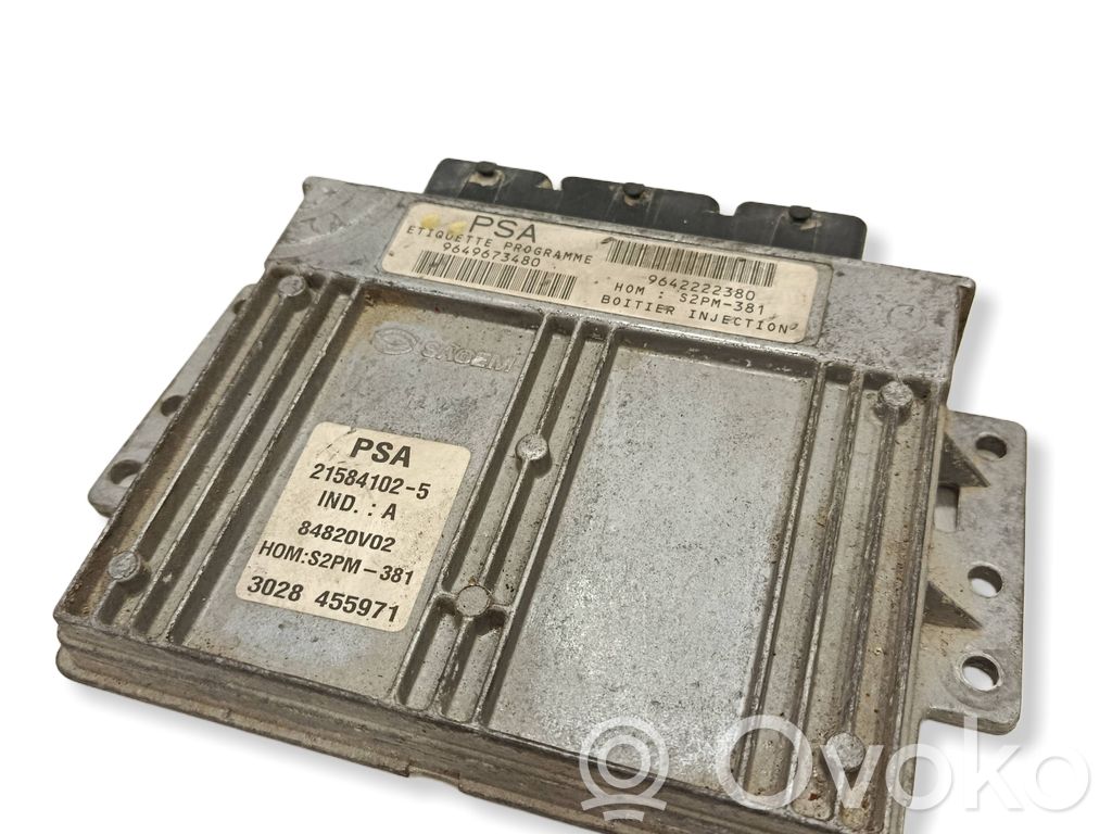 Citroen C3 Engine control unit/module 