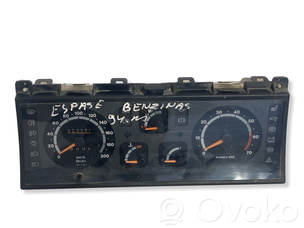Renault Espace II Spidometrs (instrumentu panelī) 