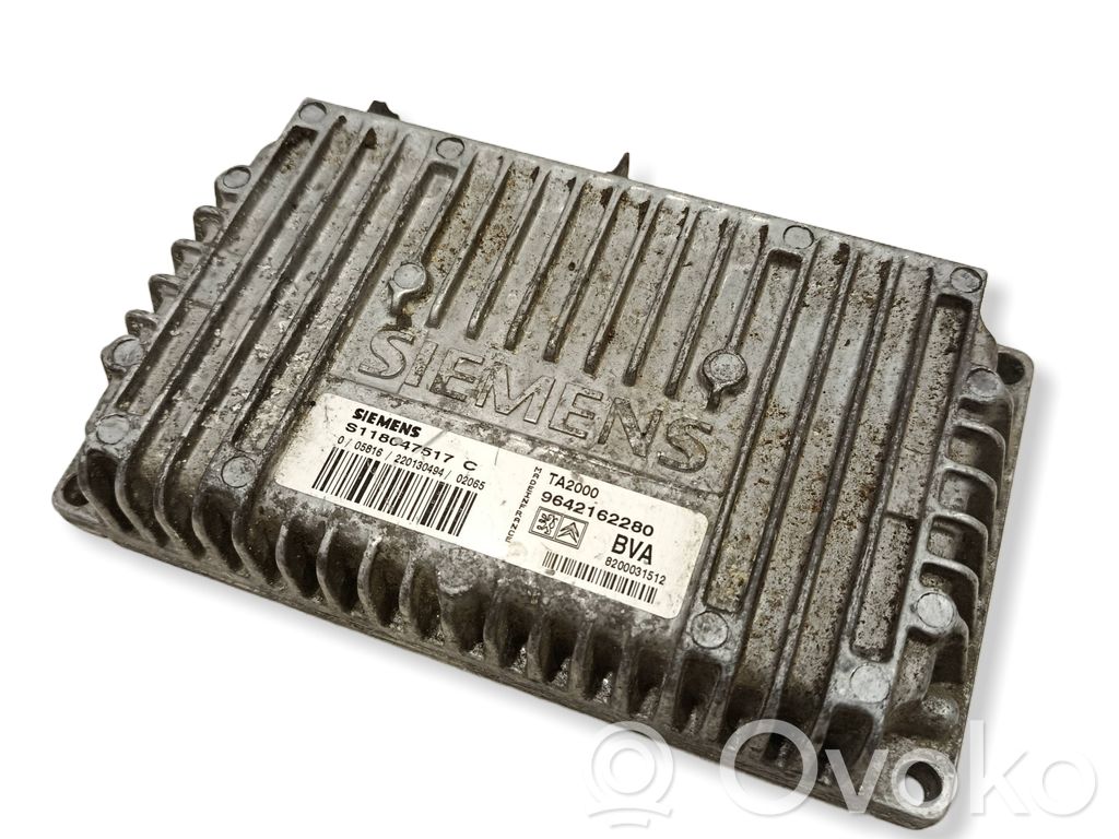 Peugeot 206 Module de contrôle de boîte de vitesses ECU 