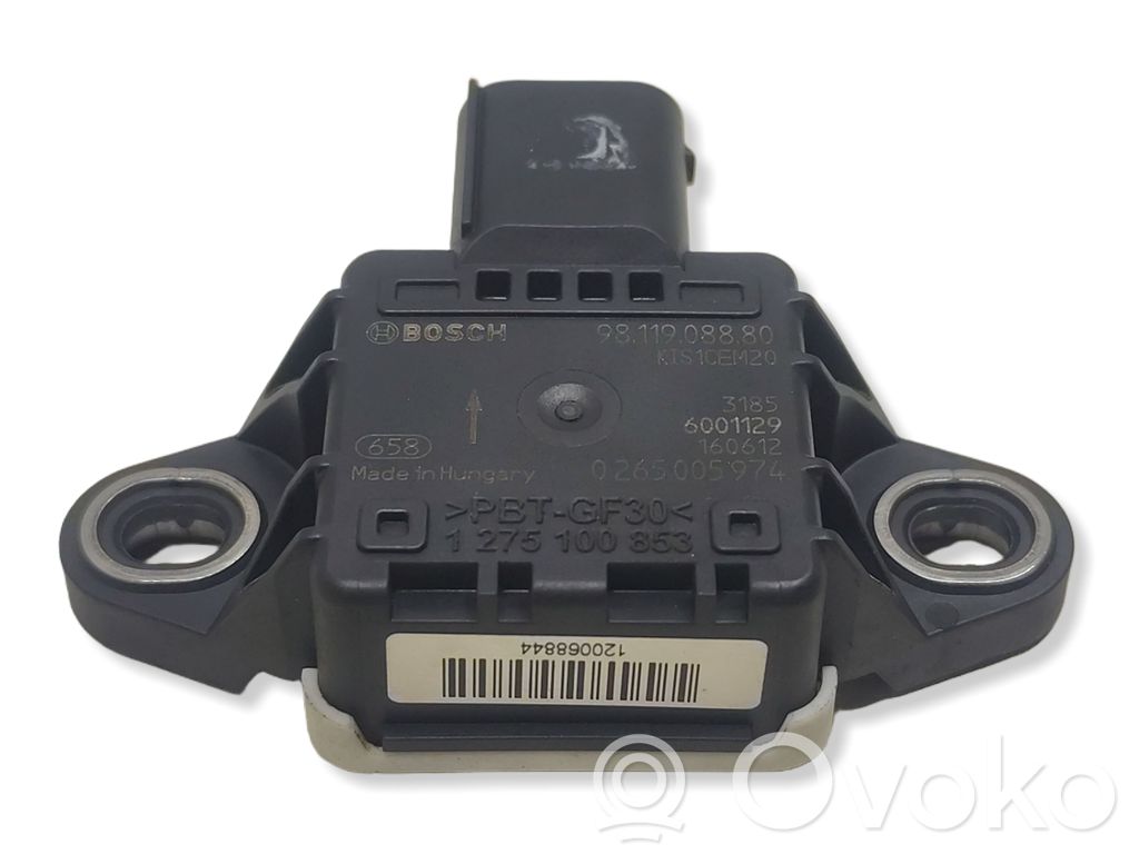 Citroen Berlingo Sensor ESP de aceleración de frecuencia del intermitente 