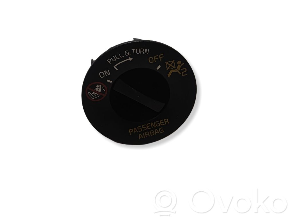 Volvo XC90 Passenger airbag on/off switch 
