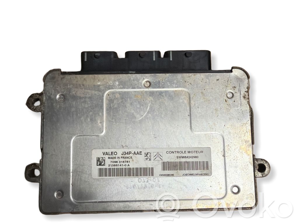Citroen Berlingo Engine control unit/module 