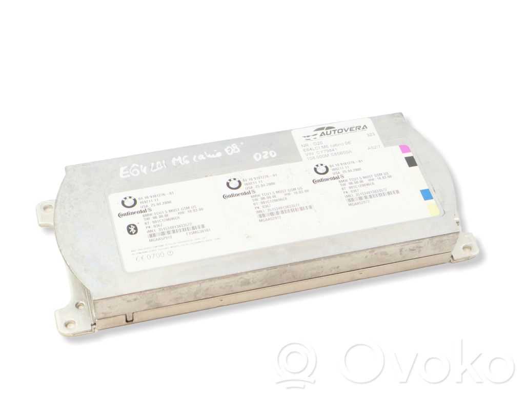 BMW M6 Bluetooth control unit module 