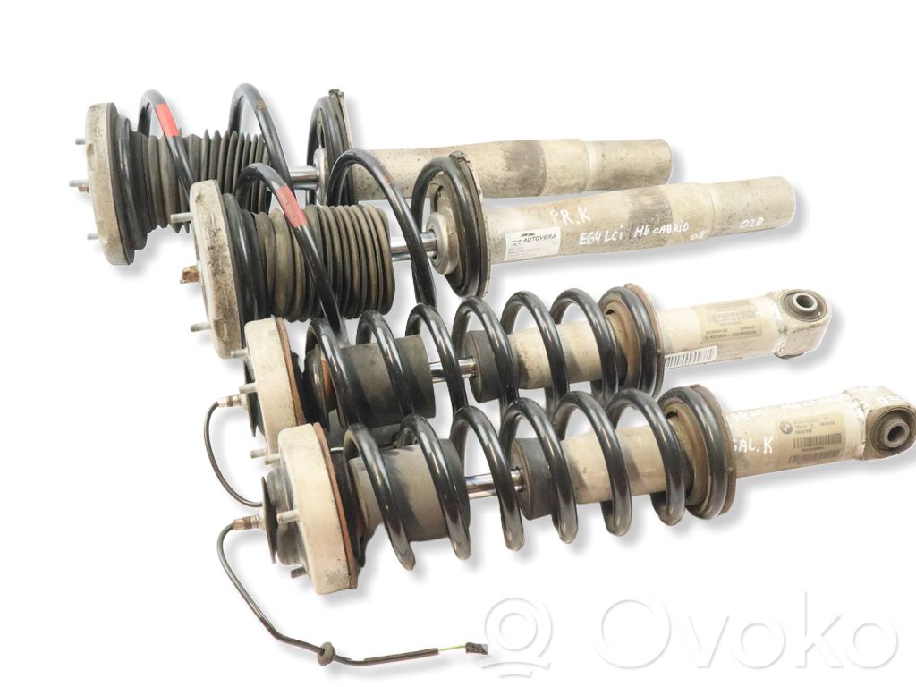 BMW M6 Set of springs and shock absorbers (Front and rear) 