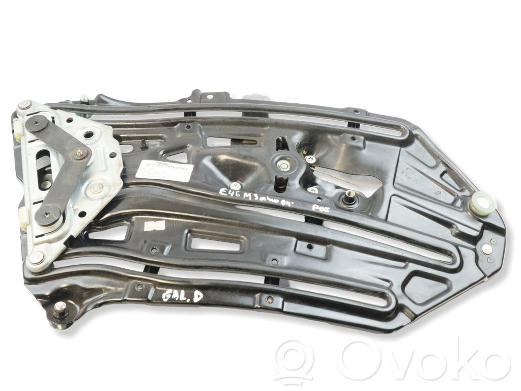 BMW 3 E46 Rear door window regulator with motor 