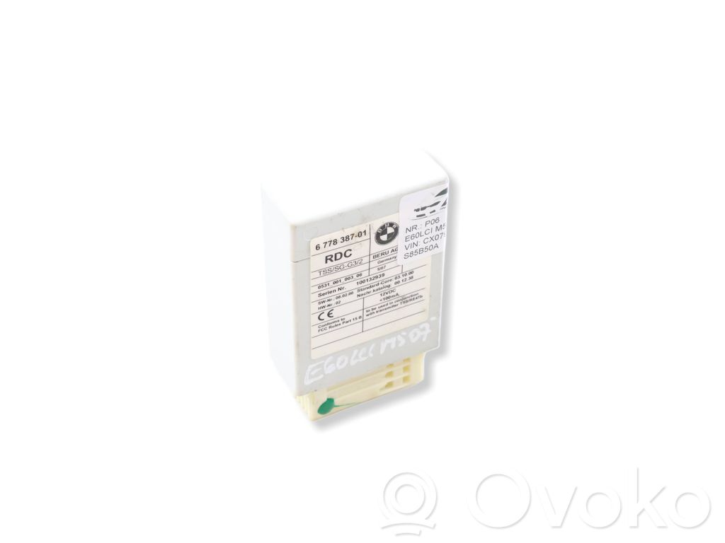Module de pression des pneus   6778387,053100100306,100132939,36236778387