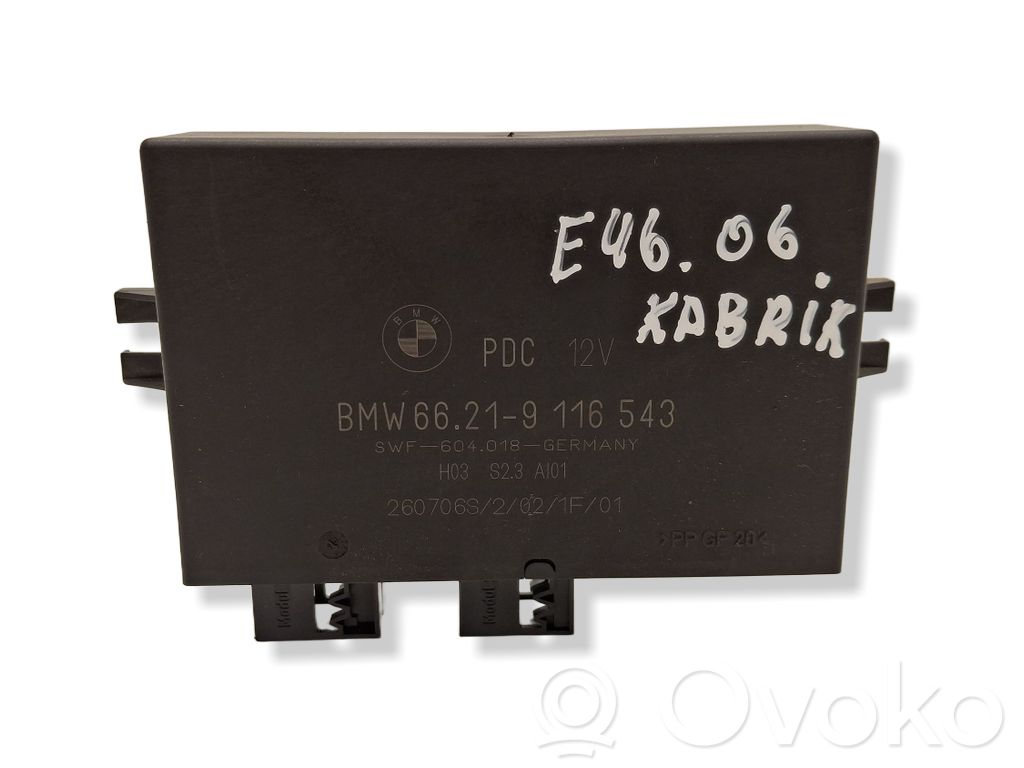 BMW 3 E46 Parking PDC control unit/module 