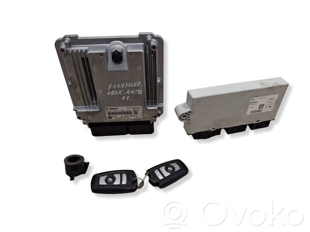 BMW 5 F10 F11 Kit cu ECU motor și set închidere uși 