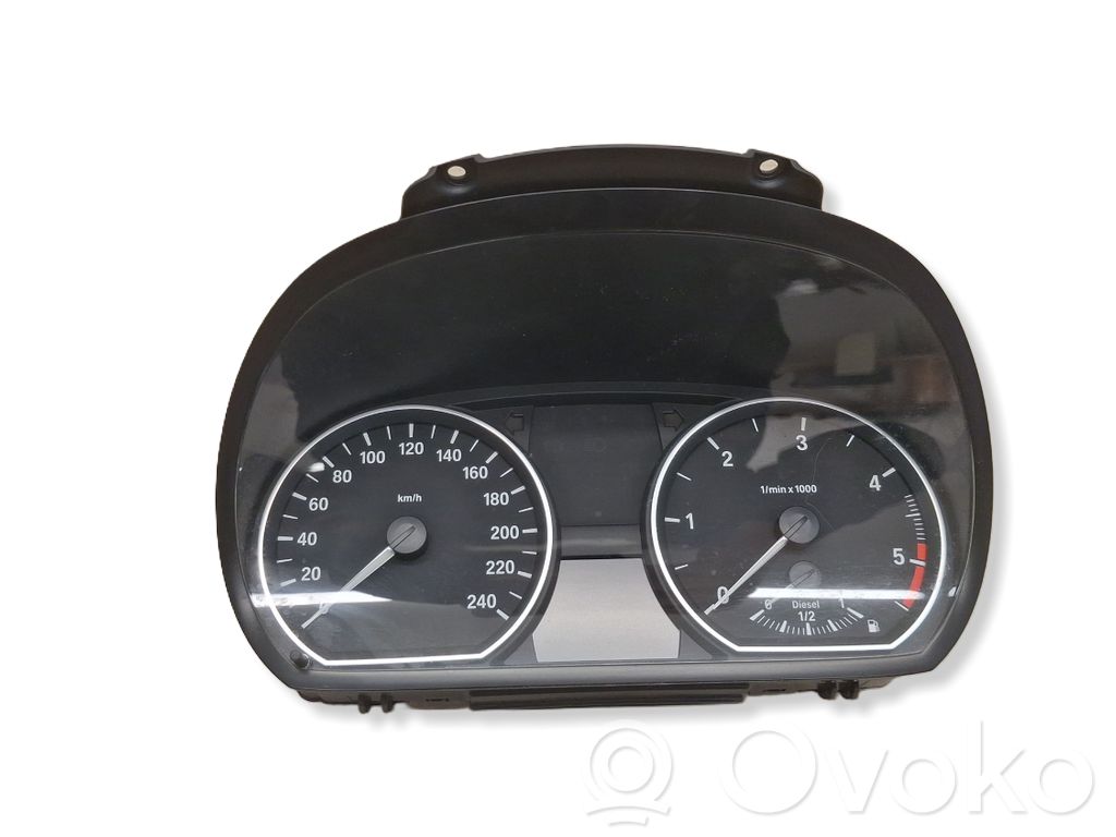 BMW 1 E81 E87 Speedometer (instrument cluster) 