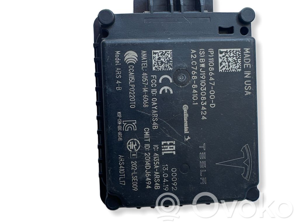 Tesla Model 3 Distronic sensor radar 