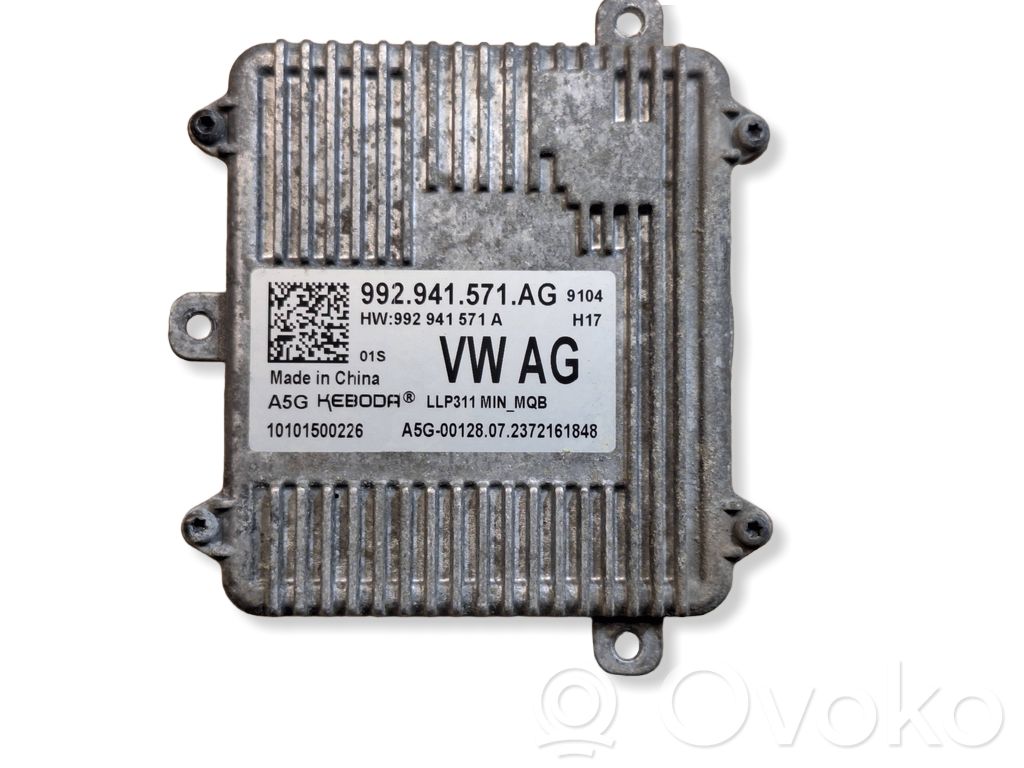 Volkswagen Tiguan Module de contrôle de ballast LED 