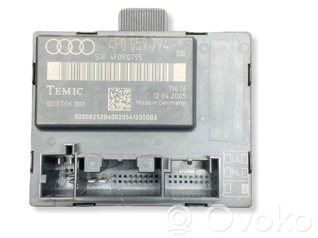 Unité de commande module de porte   4F0959794
