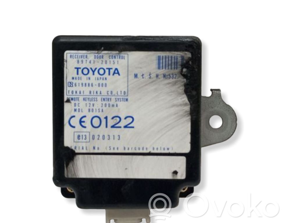 Toyota Celica T230 Door central lock control unit/module 