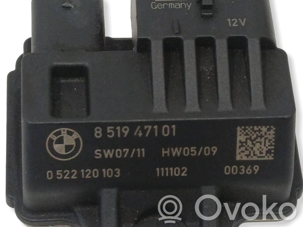 BMW 1 F20 F21 Relé de la bujía de precalentamiento 